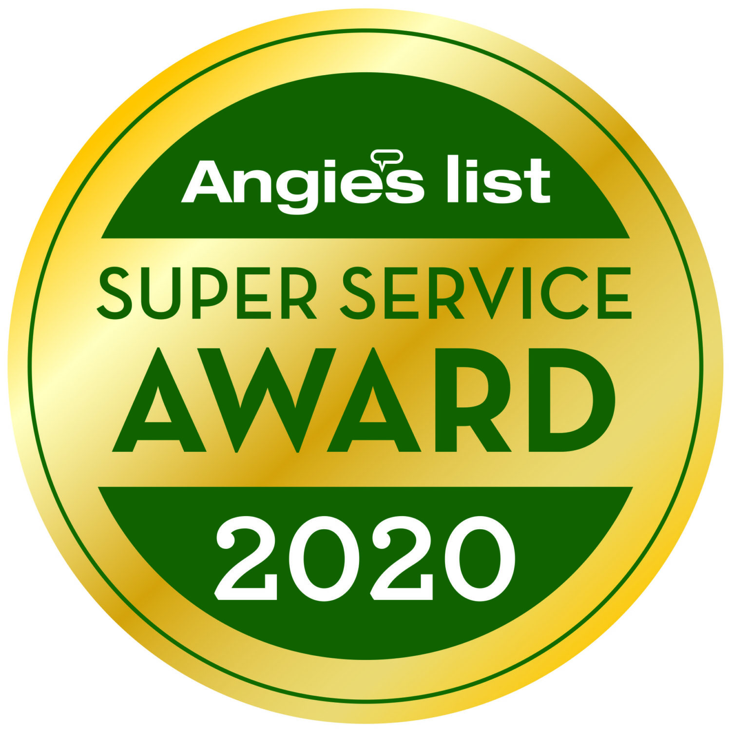 Angies List Super Service Award 2020